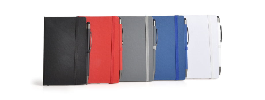 Kit Boas Vindas Personalizado Caderneta com Caneta SMLE-31871-BV Brindes Personalizados