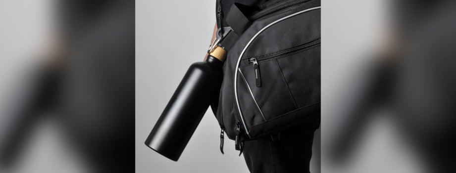 Premiação ao Colaborador Personalizado Garrafa em Alumínio 1 L SMAS-01901-PCL Brindes Personalizados