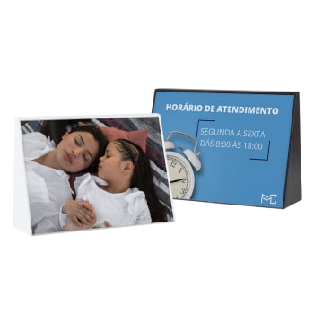 Expositor Personalizado Polistireno  A5 X06211 Brinde Personalizado