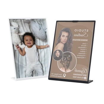 Expositor Personalizado Polistireno  A5 X06251 Brindes Personalizados