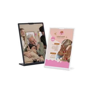 Expositor Personalizado Polistireno  A6 X06252 Brinde Personalizado