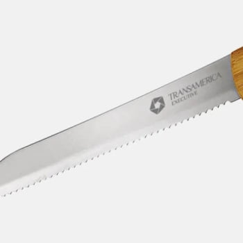Faca Personalizada Bambu / Inox SMUB-00563-900 Brinde Personalizado