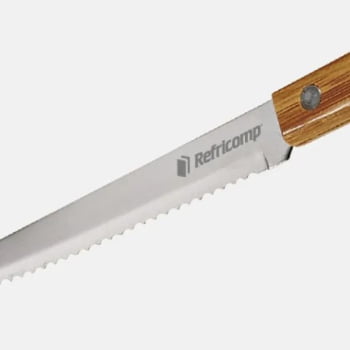 Faca Personalizada Madeira / Inox SMUB-00553-900 Brindes Personalizados