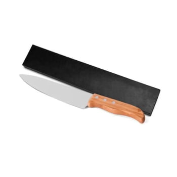 Faca Personalizada Madeira / Inox SMUD-00513 Brinde Personalizado