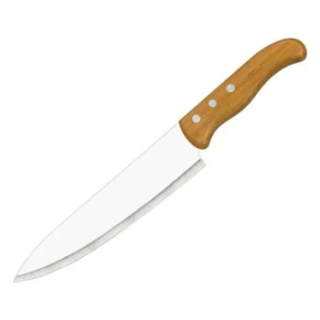 Faca Personalizada Madeira / Inox SMUD-00513 Brinde Personalizado