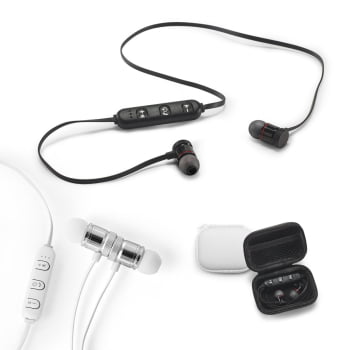 Fone de Ouvido Personalizado Esportivo Bluetooth SP57913 Brinde Personalizado