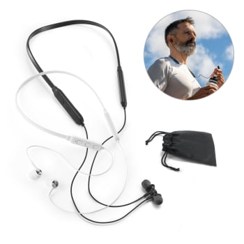 Fone de Ouvido Personalizado Esportivo Bluetooth SP57914 Brindes Personalizados