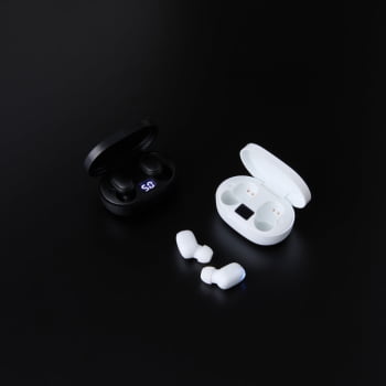 Fone de Ouvido Personalizado Plástico Bluetooth Touch X08120 Brindes Personalizados