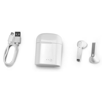 Fone de Ouvido Personalizado Wireless ABS Bluetooth SP97912 Brinde Personalizado