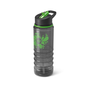 Squeeze Garrafa 650 ml com Bico Canudo Flip Brinde Personalizado