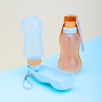 Garrafa Bebebouro Personalizada Plástico 400ML X03152 Brindes Personalizados