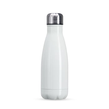 Garrafa Squeeze Personalizada 540 ml Aço Inox Brilhante Brindes Personalizados