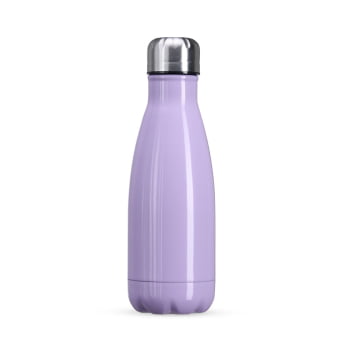 Garrafa Squeeze Personalizada 540 ml Aço Inox Brilhante Brindes Personalizados