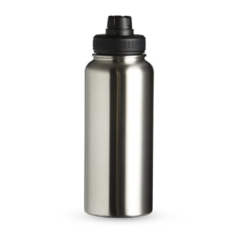 Garrafa Térmica Personalizada 1 litro Squeeze Aço Inox com Tampa com Bocal Brinde Personalizado