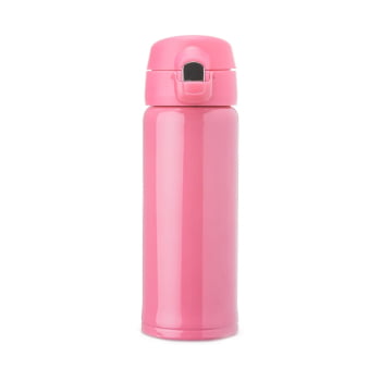 Garrafa Térmica Personalizada 400 ml Squeeze Aço Inox Tampa PP e Trava