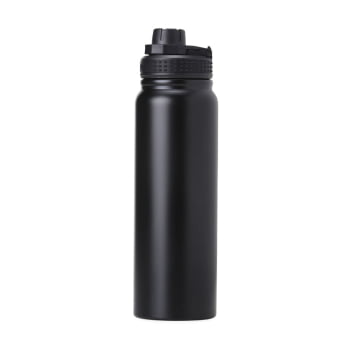 Garrafa Térmica Personalizada 850 ml Squeeze Aço Inox com Infusor e Alça