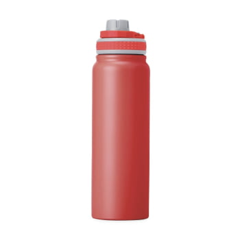 Garrafa Térmica Personalizada 850 ml Squeeze Aço Inox com Infusor e Alça