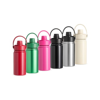 Garrafa Térmica Personalizada Inox 400 ML X19005 Brinde Personalizado