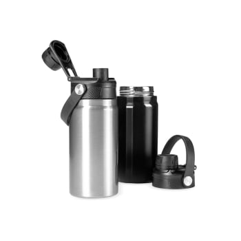 Garrafa Térmica Personalizada Inox 400ML X19002 Brinde Personalizado