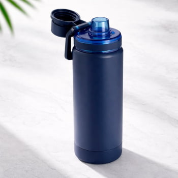 Garrafa Térmica Personalizada Inox 600ml X09182 Brindes Personalizados