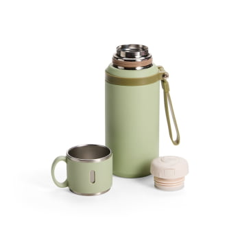 Garrafa Térmica Personalizada Inox 600ML X18975 Brindes Personalizados