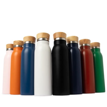 Garrafa Térmica Personalizada Inox 600ml X19072 Brindes Personalizados