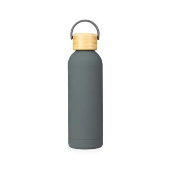 Garrafa Térmica Personalizada Inox 600ml X19104 Brindes Personalizados