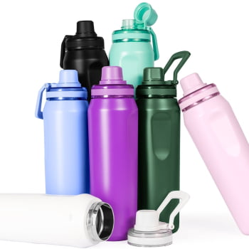 Garrafa Térmica Personalizada Inox 750 ML X18950 Brindes Personalizados