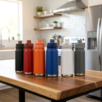 Garrafa Térmica Personalizada Inox 750ml X19043 Brinde Personalizado