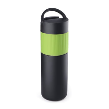 Garrafa Térmica Squeeze Aço Inox 500ml Suporte Celular Brindes Personalizados