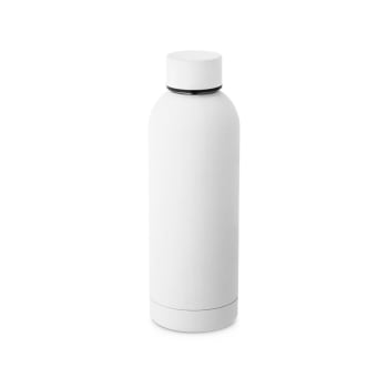 Garrafa Térmica Squeeze Aço Inox 550 ml Sustentável Emborrachado Brinde Personalizado