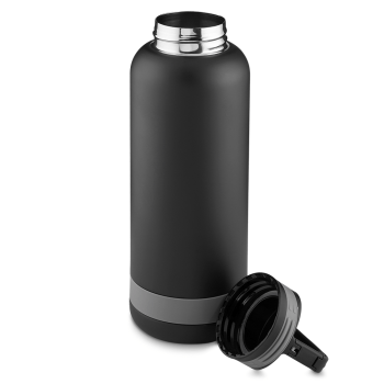 Garrafa Térmica Squeeze Aço Inox 750ml Alça Mosquetão Bebida Quente e Fria Brindes Personalizados