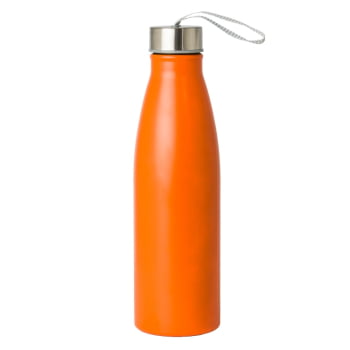 Squeeze Garrafa Aço Inox 750ml Fosco Tampa com Alça Brindes Personalizados