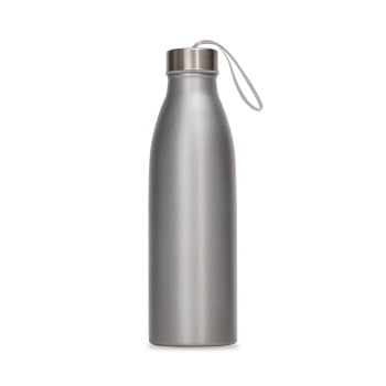 Squeeze Garrafa Aço Inox 750ml Fosco Tampa com Alça Brindes Personalizados