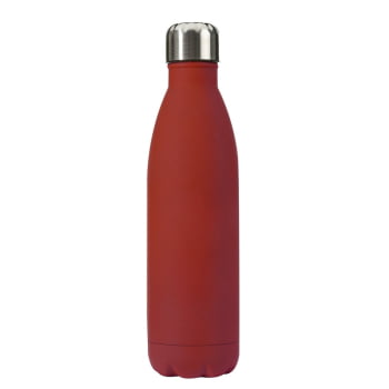 Squeeze Garrafa Inox 750ml Fosco Tampa Rosqueável Brindes Personalizados