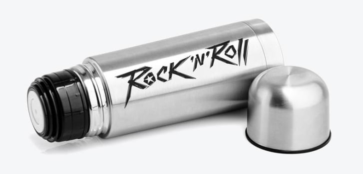 Squeeze Personalizado Aço Inox 330 ML SMIS-00351 Brindes Personalizados