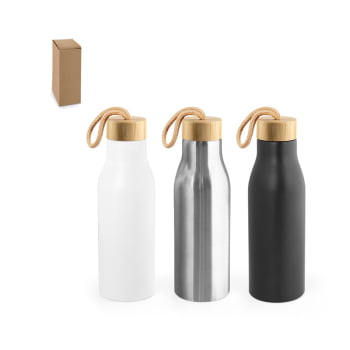 Squeeze Personalizado Aço Inox 570 ML SP94379 Brindes Personalizados