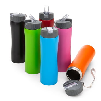 Squeeze Personalizado Inox 600 ML X18558 Brindes Personalizados