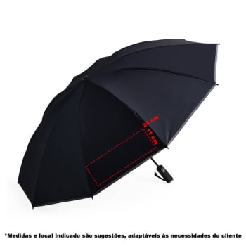 Guarda-Chuva Personalizado Poliéster X05099 Brindes Personalizados