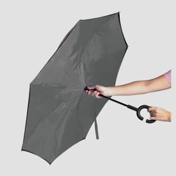 Guarda Chuva Personalizado Seda Sintética 108 CM SMGC-00402 Brinde Personalizado