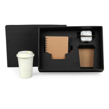 Kit Boas Vindas 4 Peças SMKT-90237 Brinde Personalizado