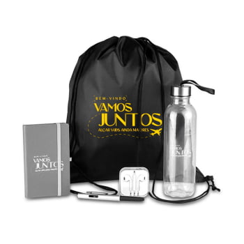 Kit Boas Vindas 5 Peças SMKT-90241 Brindes Personalizados