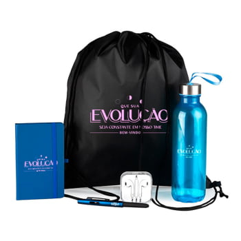 Kit Boas Vindas 5 Peças SMKT-90243 Brindes Personalizados