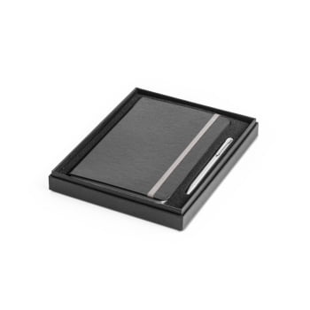 Kit Caderno e Caneta Personalizado 160 Páginas SP93714 Brinde Personalizado