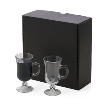 Kit Café Personalizado 2 Peças 130ML SMVI-00812 Brindes Personalizados