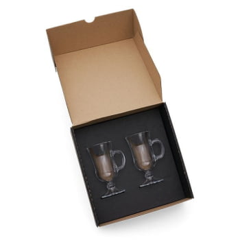 Kit Café Personalizado 2 Peças 130ML SMVI-00812 Brindes Personalizados