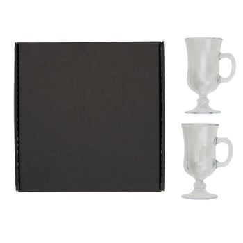 Kit Café Personalizado 2 Peças 240ML SMVI-00822 Brinde Personalizado
