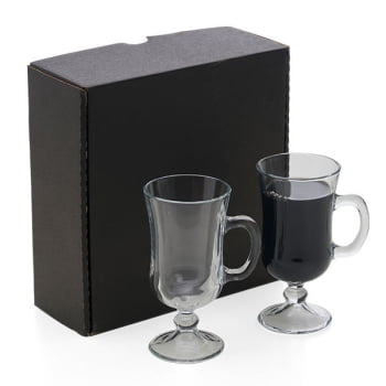 Kit Café Personalizado 2 Peças 240ML SMVI-00822 Brinde Personalizado