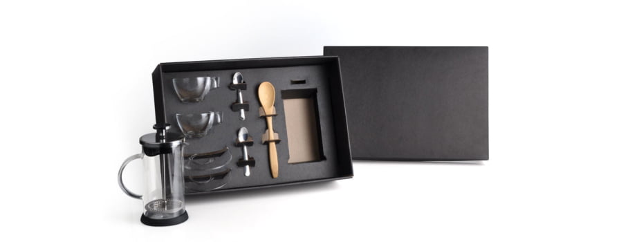 Kit Café Personalizado 8 Peças Com Prensa Francesa SMKT-90280