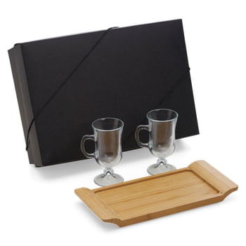 Kit Café Personalizado 3 Peças  SMKT-90186 Brinde Personalizado